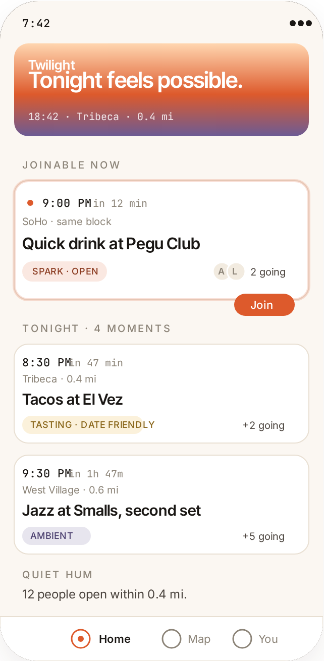 Radius — Tonight